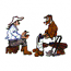GOLD MINERS APPLIQUE