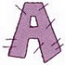 Kitchen Craft Letter A