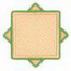 Double Square Applique/ Background