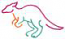 Kangaroo Outline
