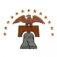 EAGLE ON LIBERTY BELL