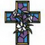 Stain Glass Easter Lily