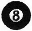 1" Eight Ball 1" Eight Ball