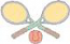 Tennis Racquets W/ball