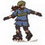 In-line Skater Girl