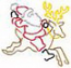 Santa On Reindeer