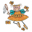 FAIRY CATCHING BUTTERFLIES