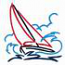 Brushstroke Sailboat