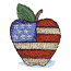AMERICAN FLAG APPLE