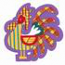 Plaid & Striped Rooster