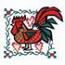 Folk Art Rooster