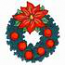 Poinsettia Wreath