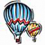 Balloons Woodcut