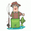 LADY FISHING