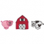 Pig/barn/cow