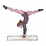 BALANCE BEAM GYMNAST