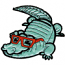 ALLIGATOR APPLIQUE