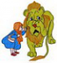 Dorothy Cowardly Lion